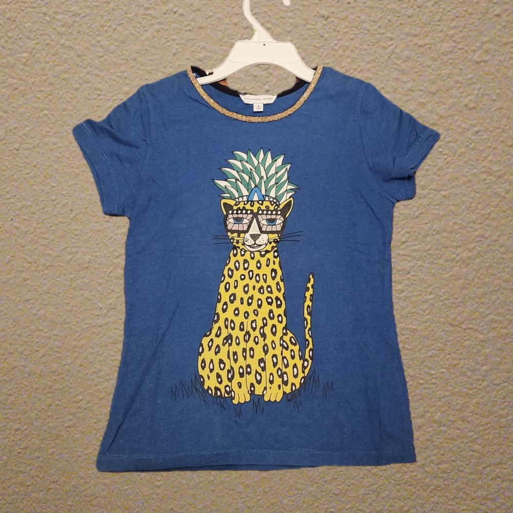 Little Marc Jacobs Blue and Yellow Short Sleeve Tees